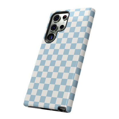 Blue Checkerboard Airi Case | Tough Phone Case