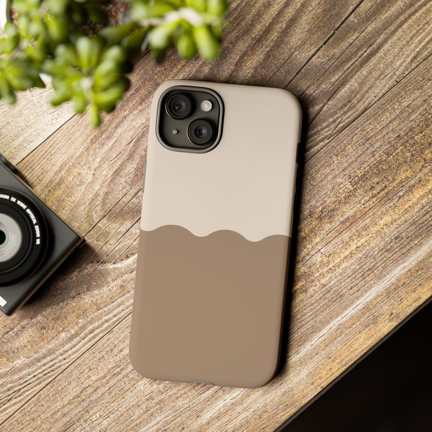Chocolate Wave Airi Case | Tough Phone Case | Neutral Phone Case