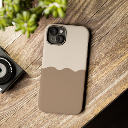 Chocolate Wave Airi Case | Tough Phone Case | Neutral Phone Case