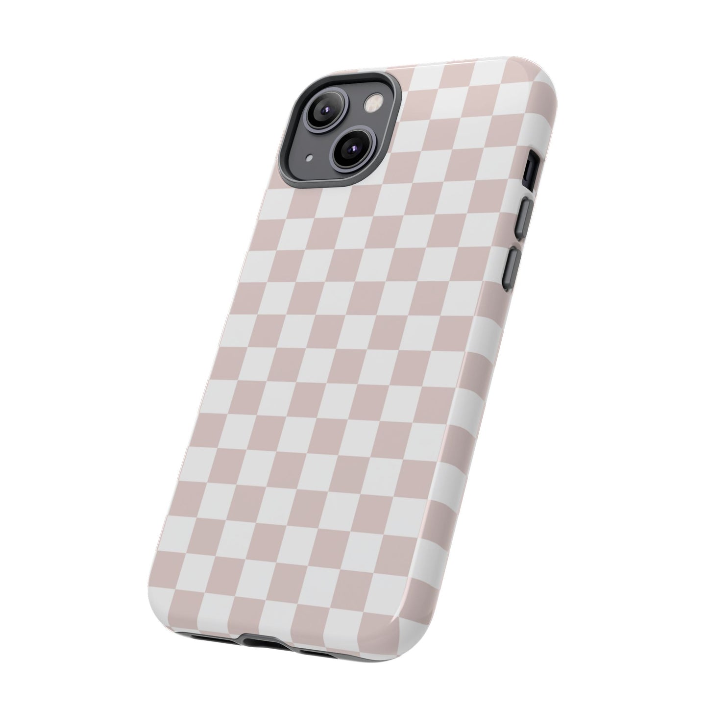 Nude Checkerboard Airi Case | Tough Phone Case