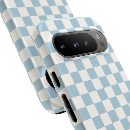 Blue Checkerboard Airi Case | Tough Phone Case