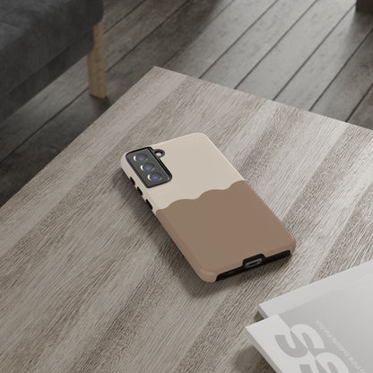 Chocolate Wave Airi Case | Tough Phone Case | Neutral Phone Case