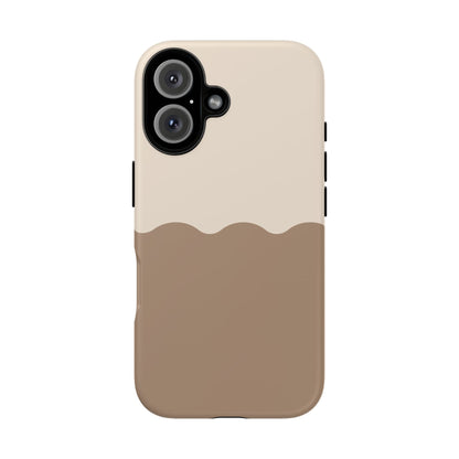 Chocolate Wave Airi Case | Tough Phone Case | Neutral Phone Case
