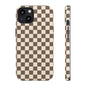 Chocolate Checkerboard Airi Case | Tough Phone Case