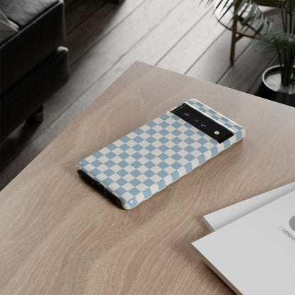 Blue Checkerboard Airi Case | Tough Phone Case