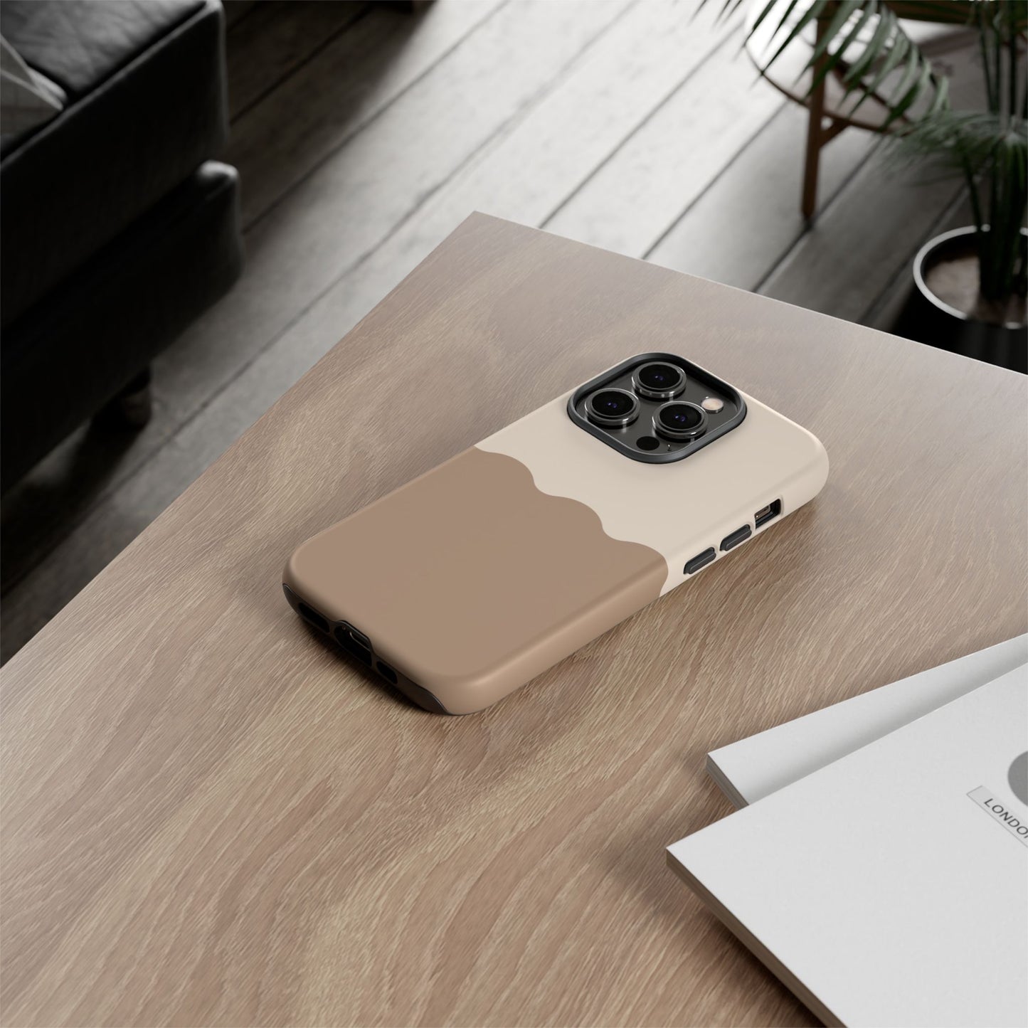 Chocolate Wave Airi Case | Tough Phone Case | Neutral Phone Case