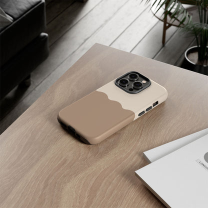 Chocolate Wave Airi Case | Tough Phone Case | Neutral Phone Case