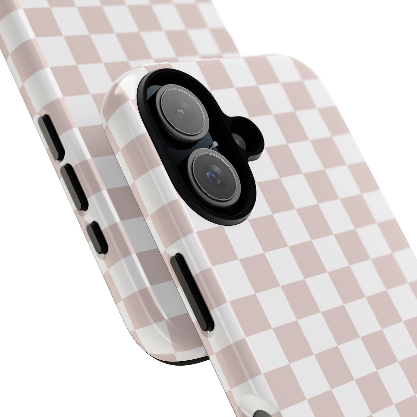 Nude Checkerboard Airi Case | Tough Phone Case