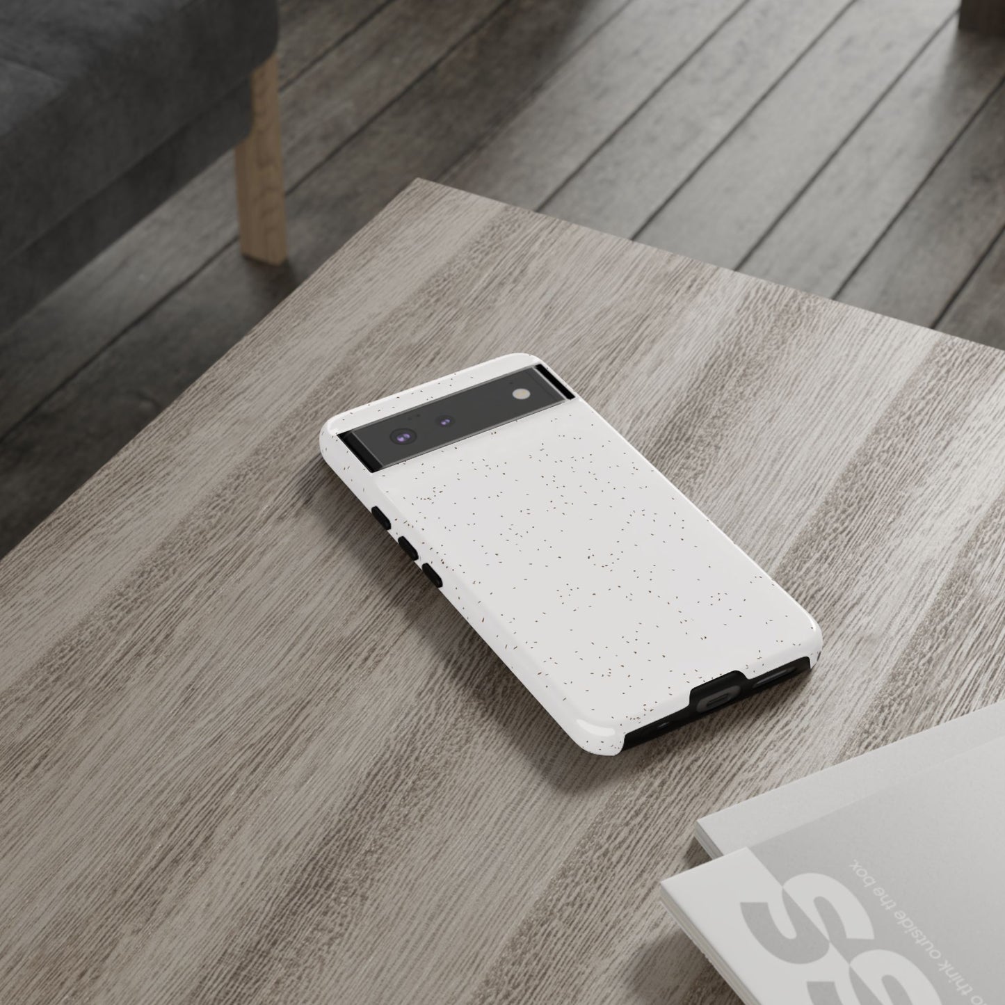 White Speckle Airi Case | Tough Phone Case