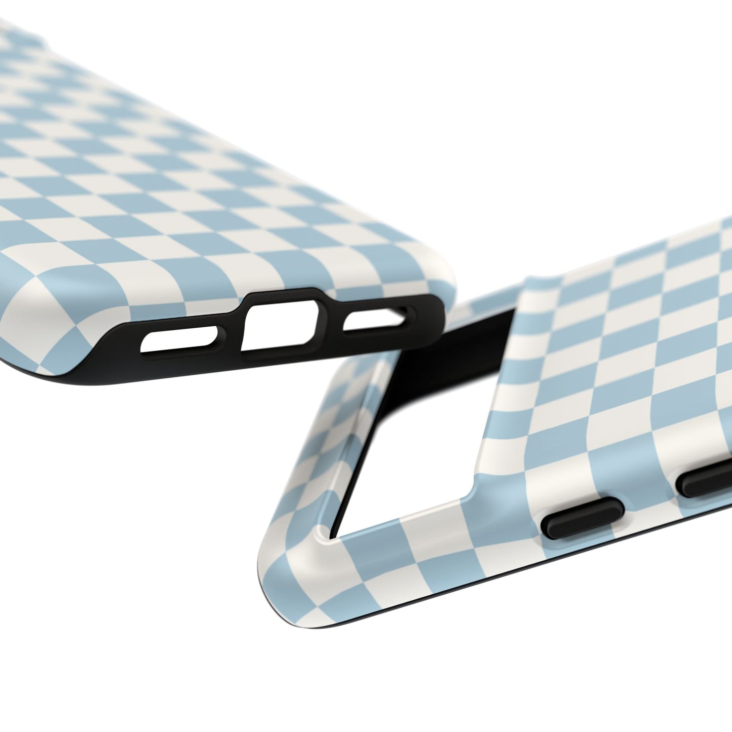 Blue Checkerboard Airi Case | Tough Phone Case