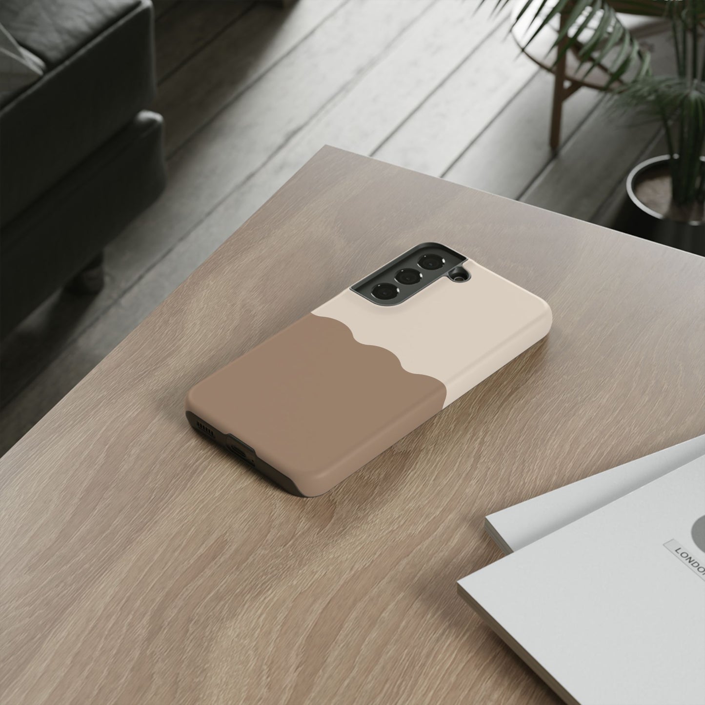 Chocolate Wave Airi Case | Tough Phone Case | Neutral Phone Case
