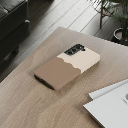Chocolate Wave Airi Case | Tough Phone Case | Neutral Phone Case