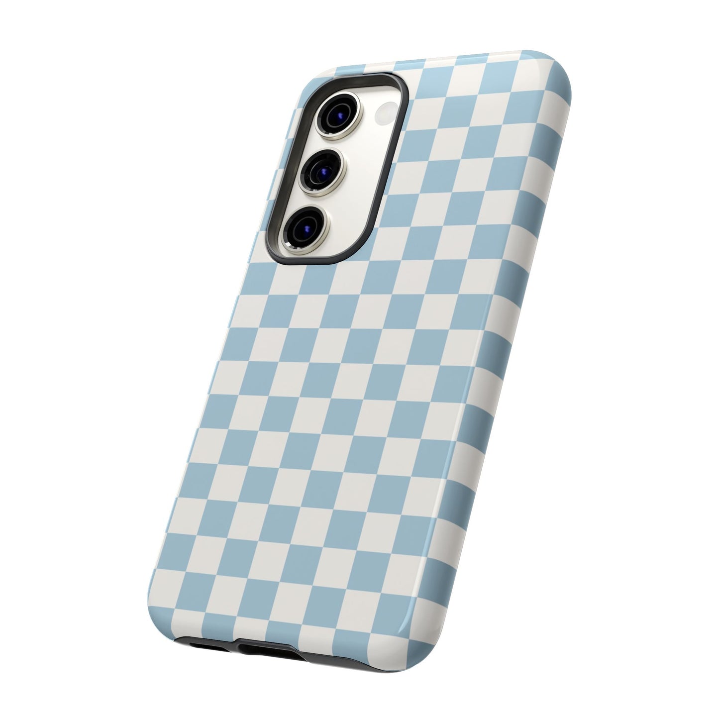 Blue Checkerboard Airi Case | Tough Phone Case
