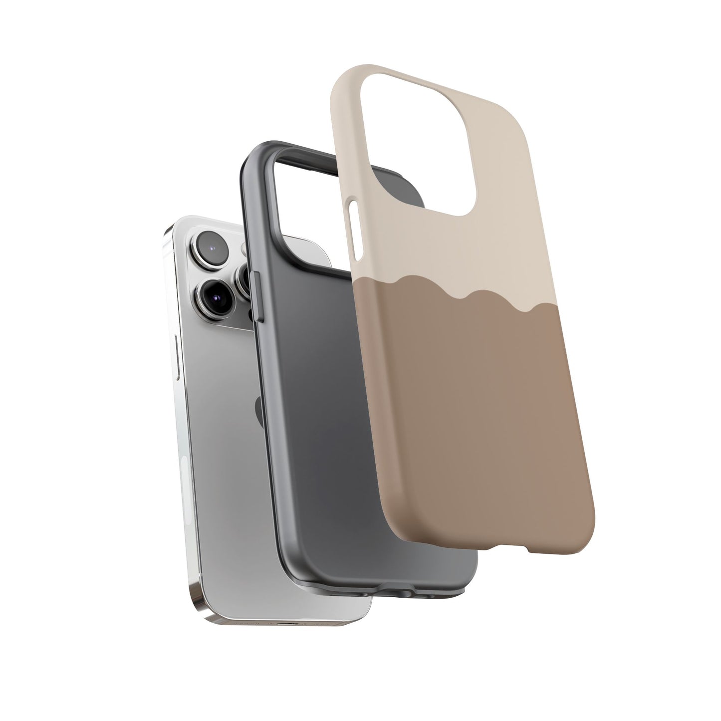 Chocolate Wave Airi Case | Tough Phone Case | Neutral Phone Case