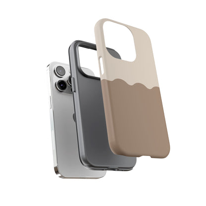 Chocolate Wave Airi Case | Tough Phone Case | Neutral Phone Case