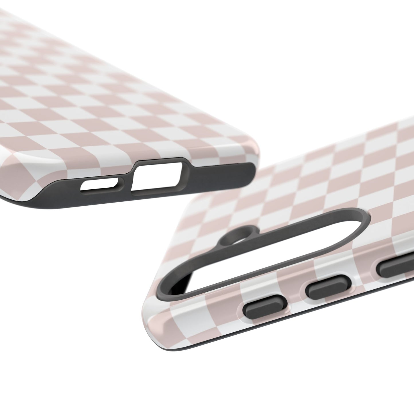 Nude Checkerboard Airi Case | Tough Phone Case