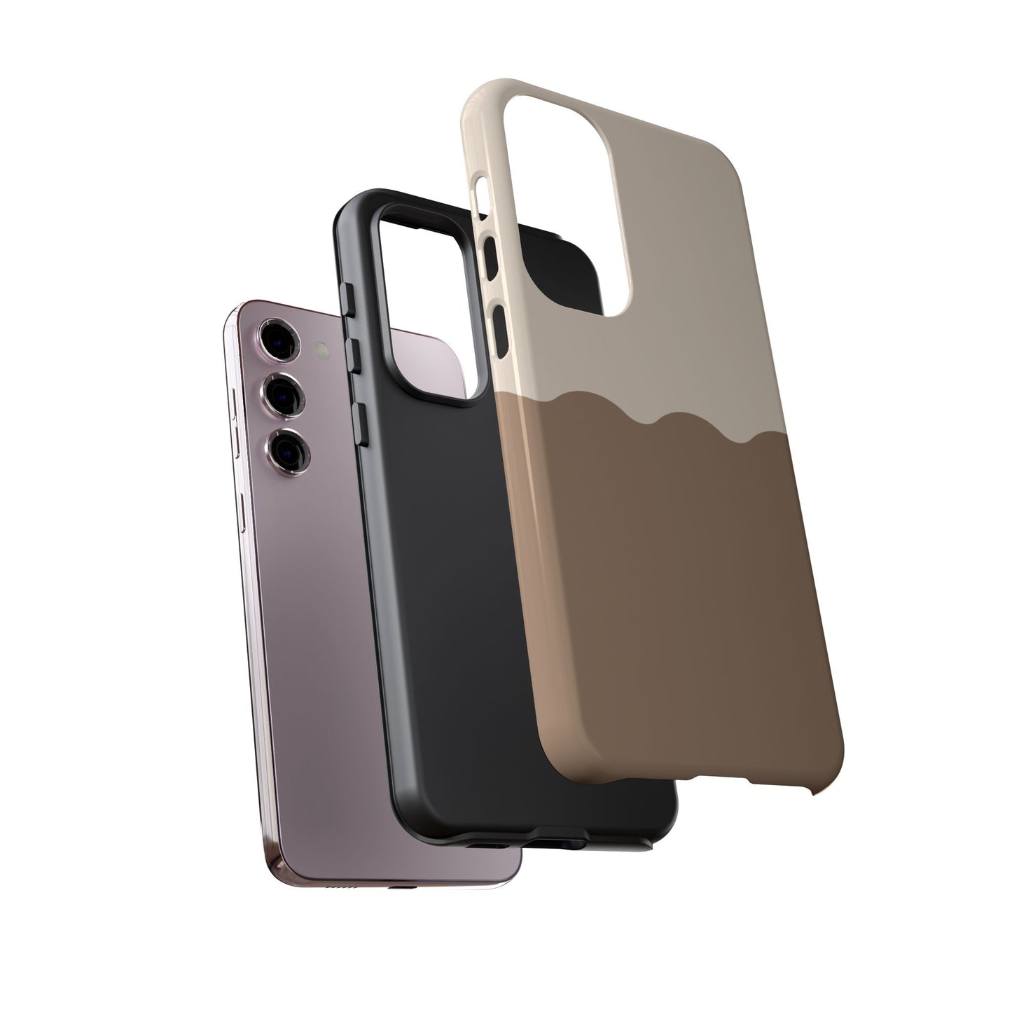 Chocolate Wave Airi Case | Tough Phone Case | Neutral Phone Case