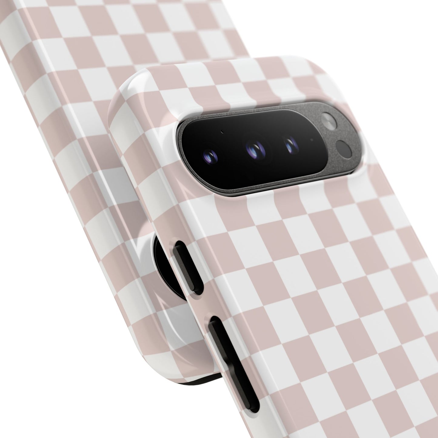 Nude Checkerboard Airi Case | Tough Phone Case