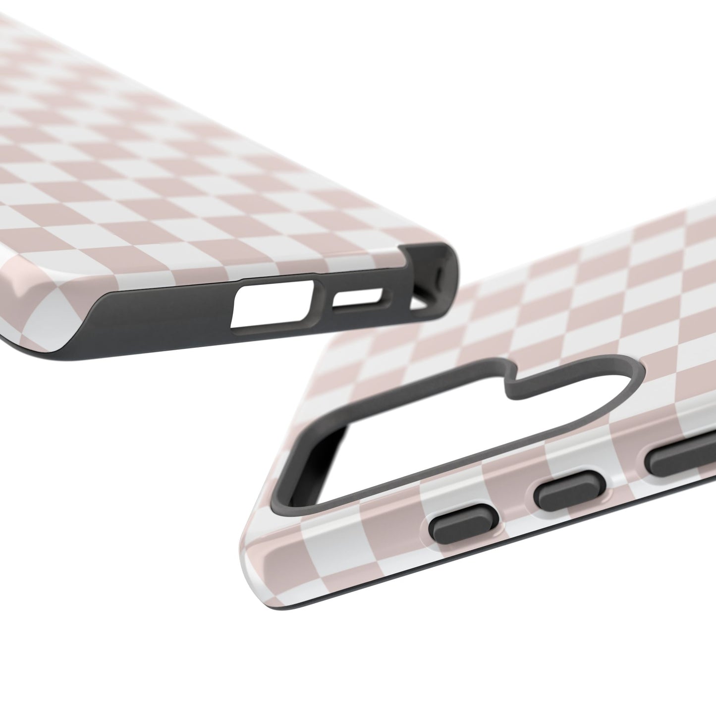 Nude Checkerboard Airi Case | Tough Phone Case
