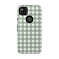 Green Gingham Airi Case | Tough Phone Case