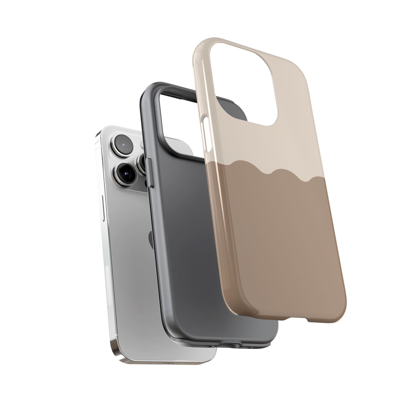 Chocolate Wave Airi Case | Tough Phone Case | Neutral Phone Case