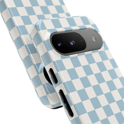 Blue Checkerboard Airi Case | Tough Phone Case