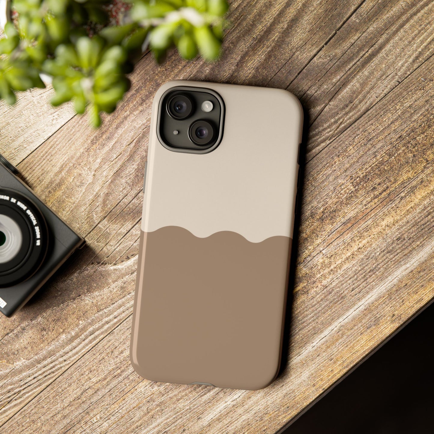 Chocolate Wave Airi Case | Tough Phone Case | Neutral Phone Case