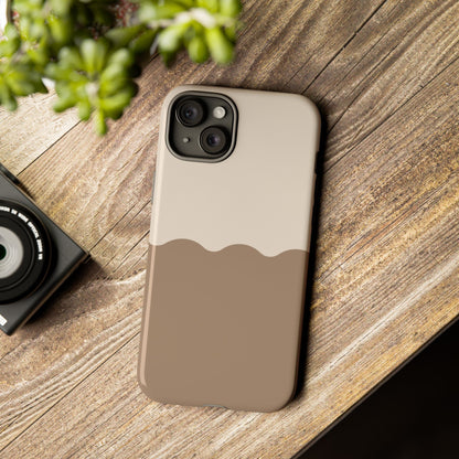 Chocolate Wave Airi Case | Tough Phone Case | Neutral Phone Case