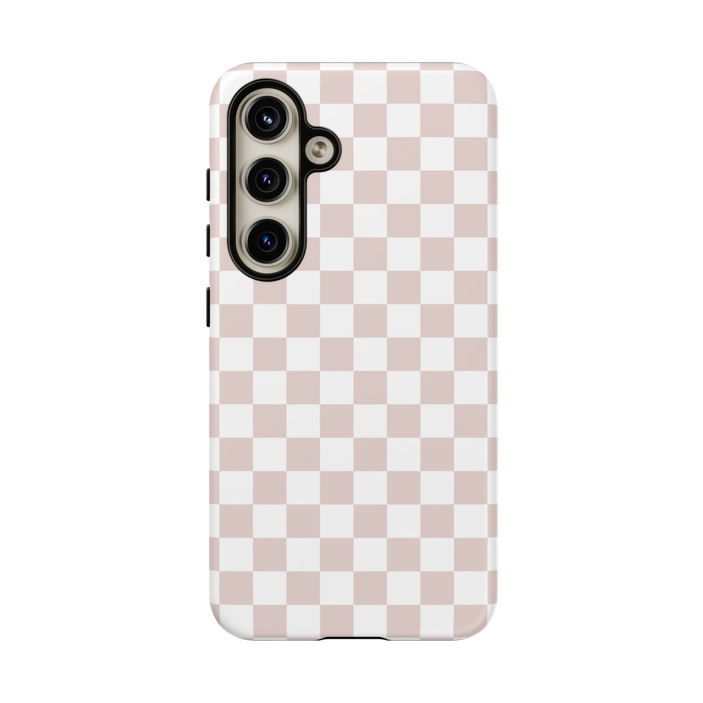 Nude Checkerboard Airi Case | Tough Phone Case