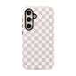 Nude Checkerboard Airi Case | Tough Phone Case