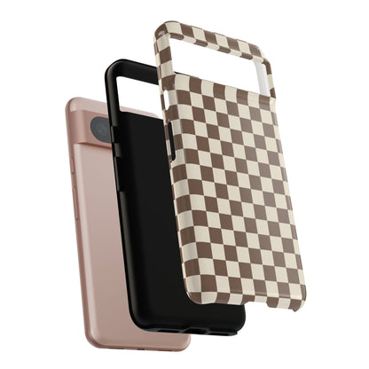 Chocolate Checkerboard Airi Case | Tough Phone Case