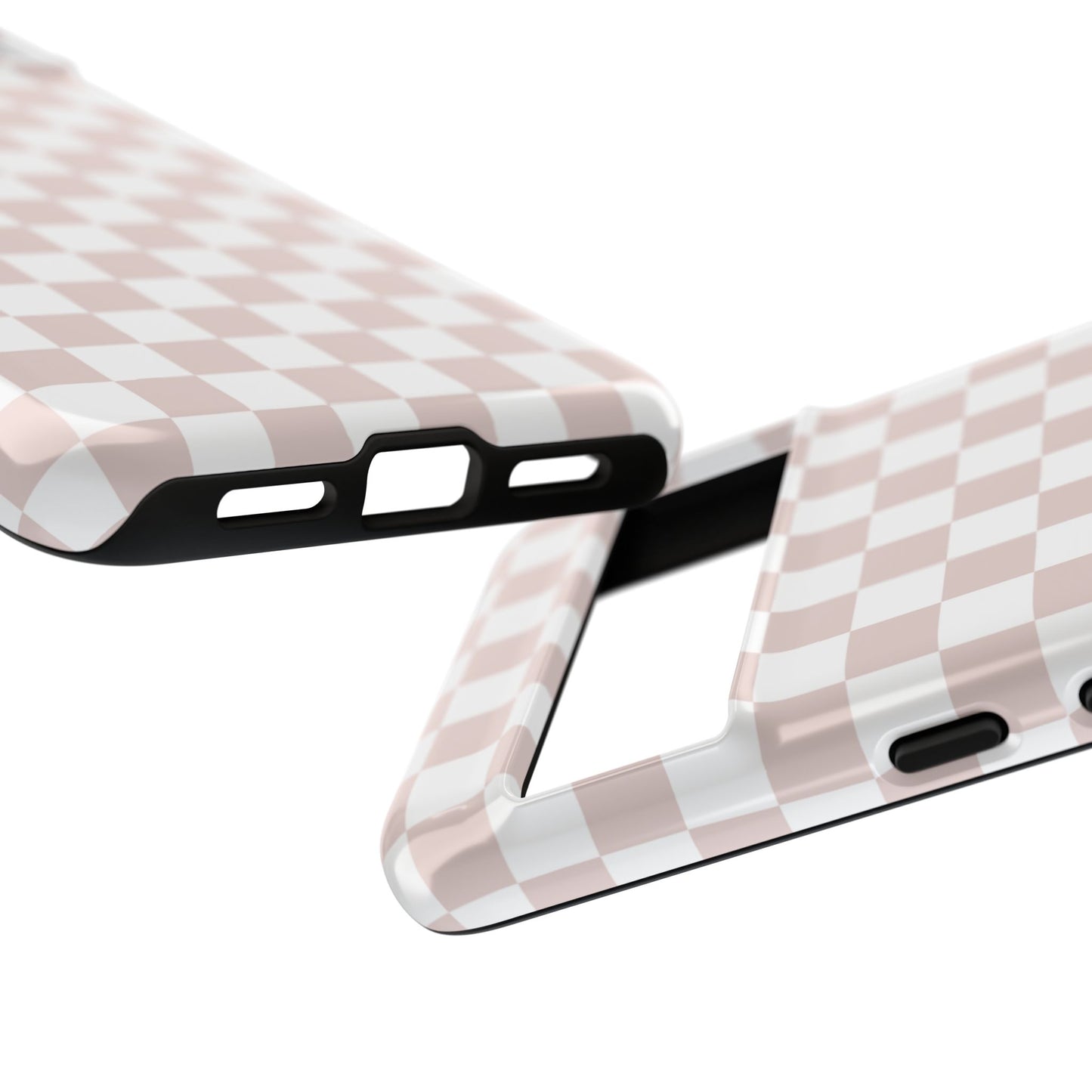 Nude Checkerboard Airi Case | Tough Phone Case