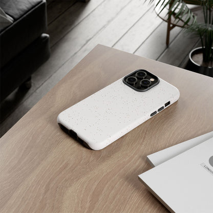 White Speckle Airi Case | Tough Phone Case