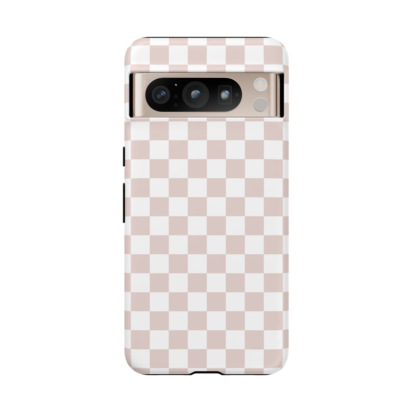 Nude Checkerboard Airi Case | Tough Phone Case