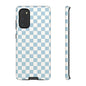 Blue Checkerboard Airi Case | Tough Phone Case