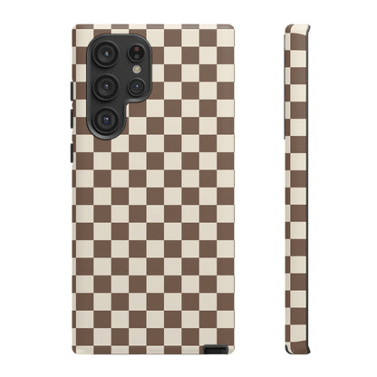 Chocolate Checkerboard Airi Case | Tough Phone Case