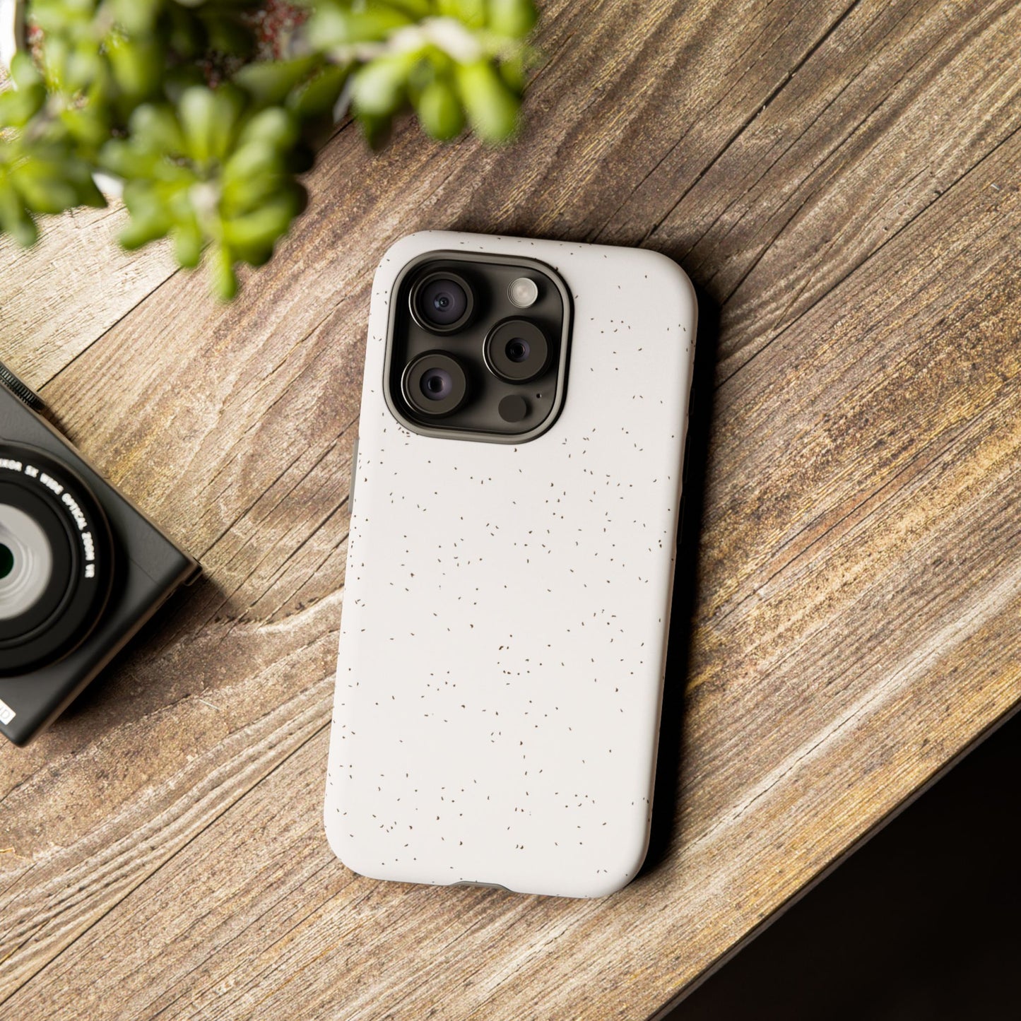 White Speckle Airi Case | Tough Phone Case