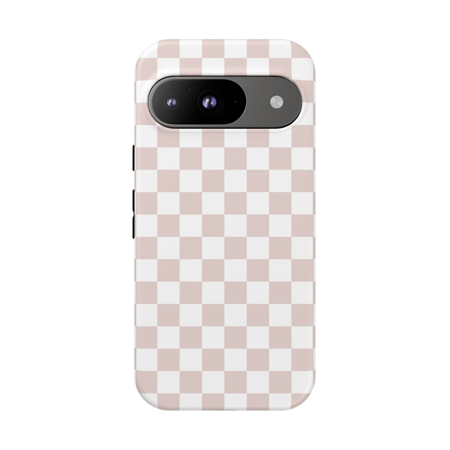 Nude Checkerboard Airi Case | Tough Phone Case