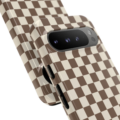 Chocolate Checkerboard Airi Case | Tough Phone Case
