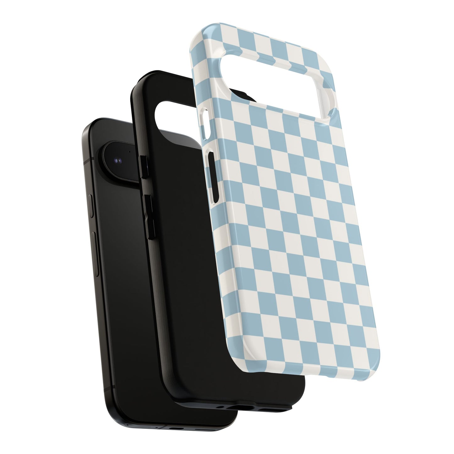 Blue Checkerboard Airi Case | Tough Phone Case