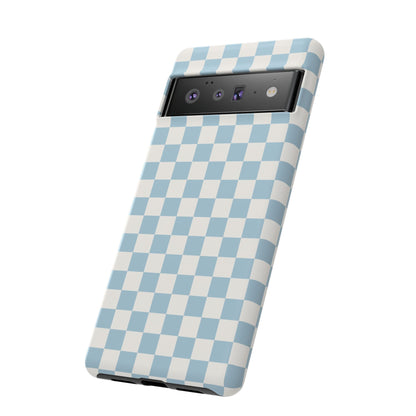 Blue Checkerboard Airi Case | Tough Phone Case