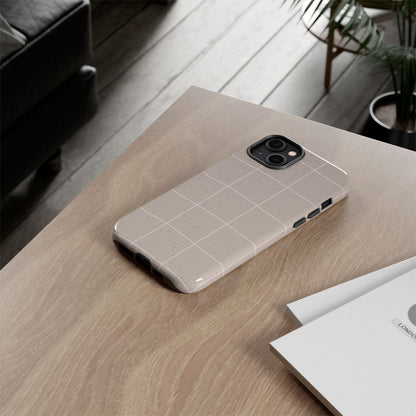 Sand Check Speckle Airi Case | Tough Phone Case