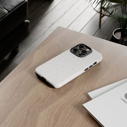 White Speckle Airi Case | Tough Phone Case
