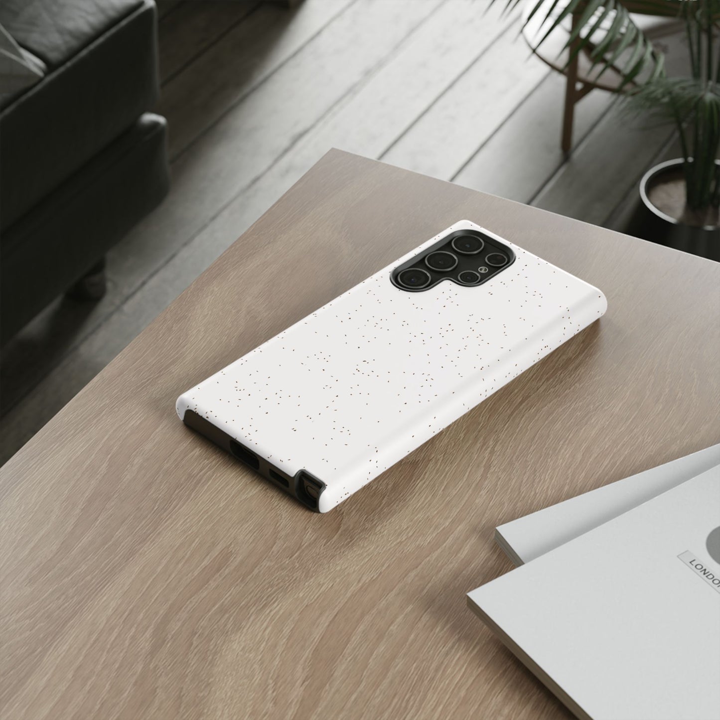 White Speckle Airi Case | Tough Phone Case