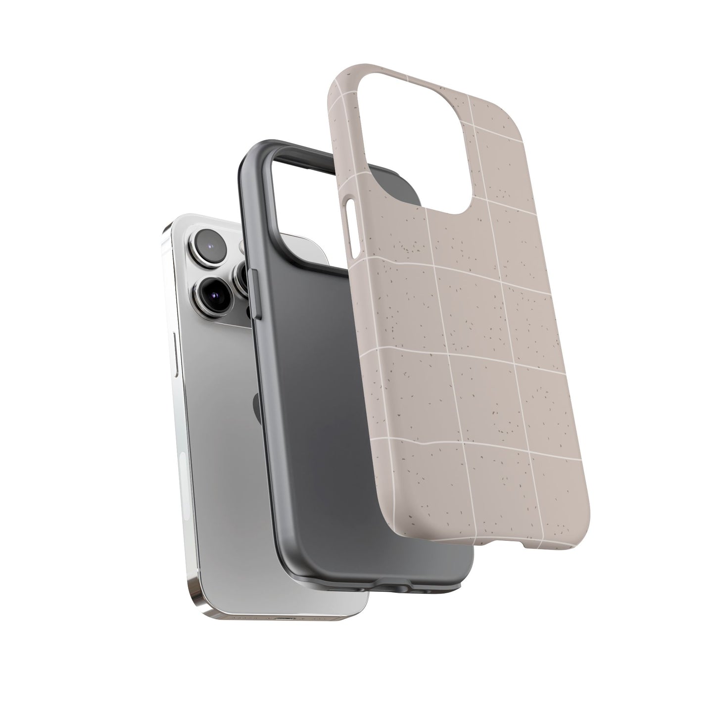 Sand Check Speckle Airi Case | Tough Phone Case