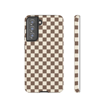 Chocolate Checkerboard Airi Case | Tough Phone Case