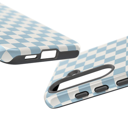 Blue Checkerboard Airi Case | Tough Phone Case