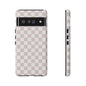 Nude Checkerboard Airi Case | Tough Phone Case