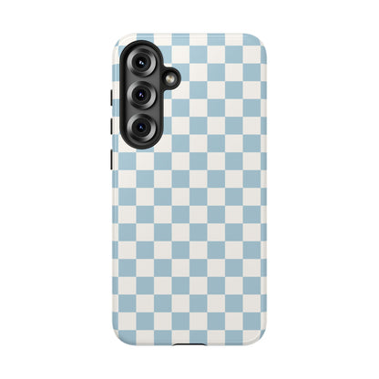 Blue Checkerboard Airi Case | Tough Phone Case