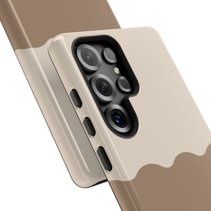 Chocolate Wave Airi Case | Tough Phone Case | Neutral Phone Case